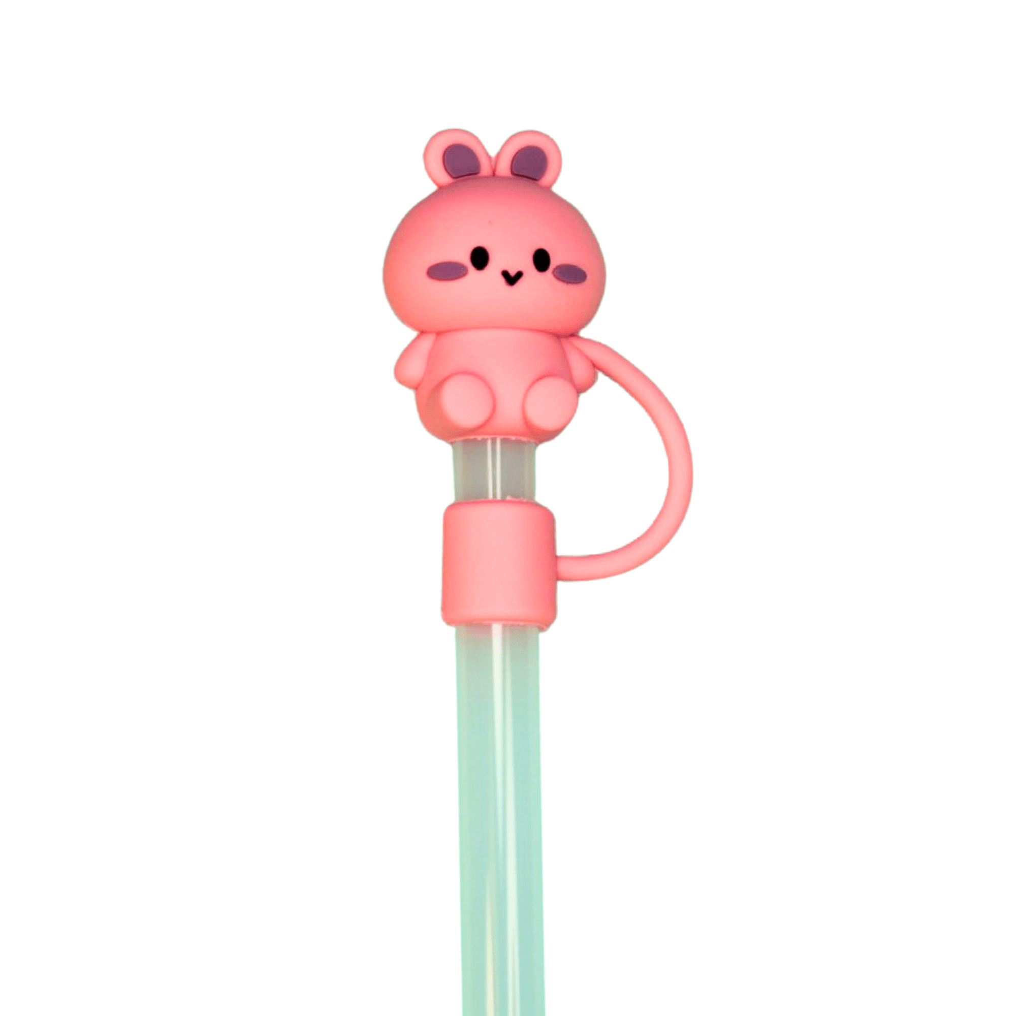 Piggy Straw Topper | | CharCharms Accessories