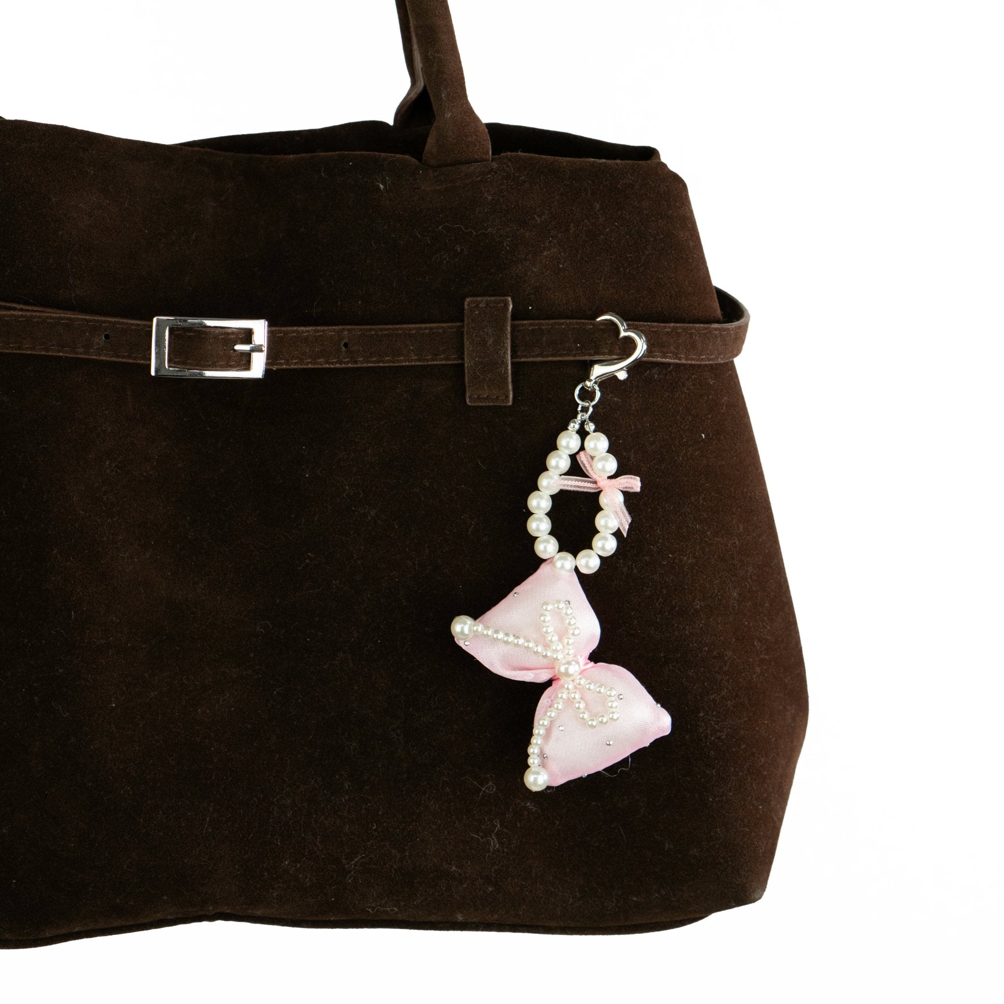 Pink Bow Bag Charm | | CharCharms Accessories