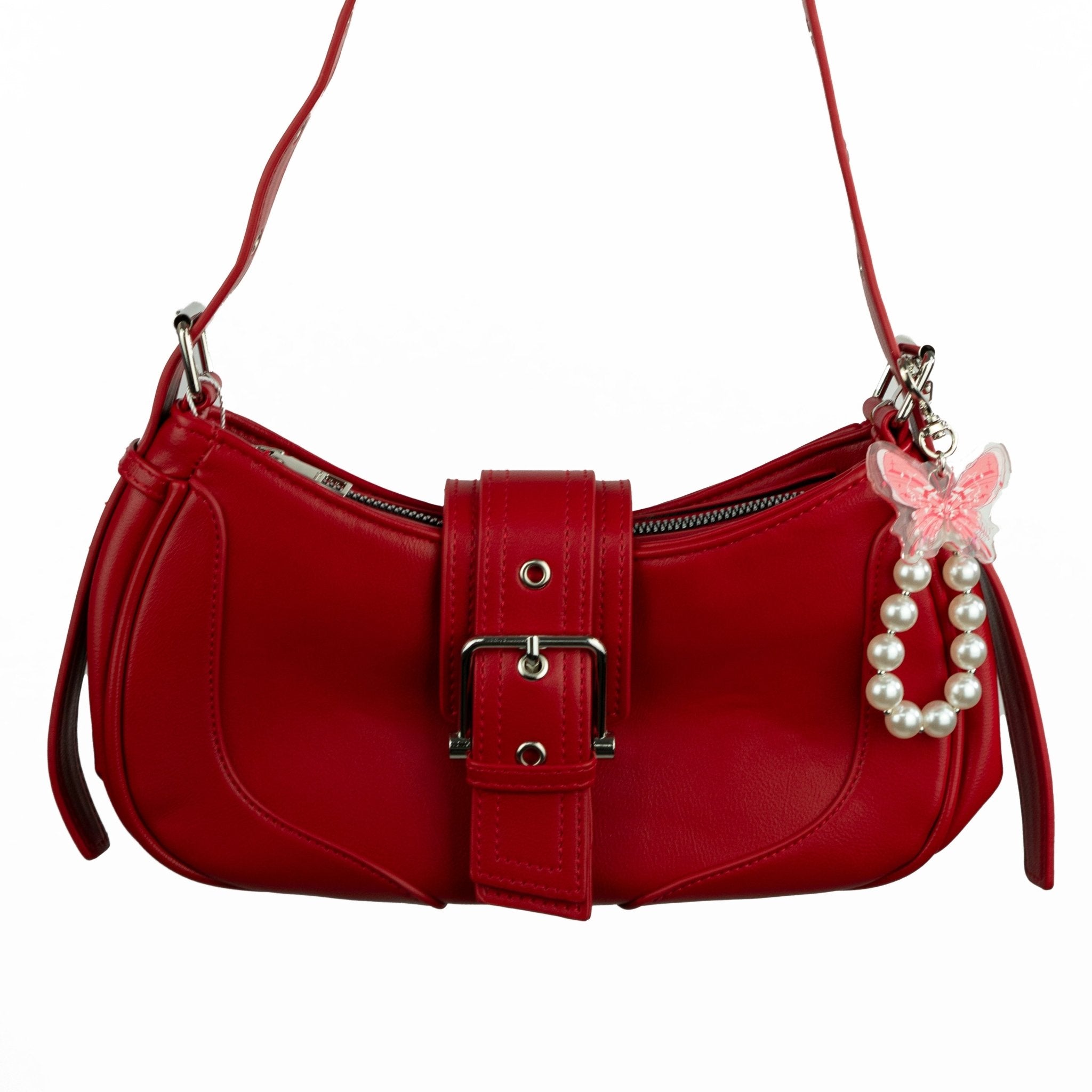 Pink Butterfly Bag Charm | | CharCharms Accessories