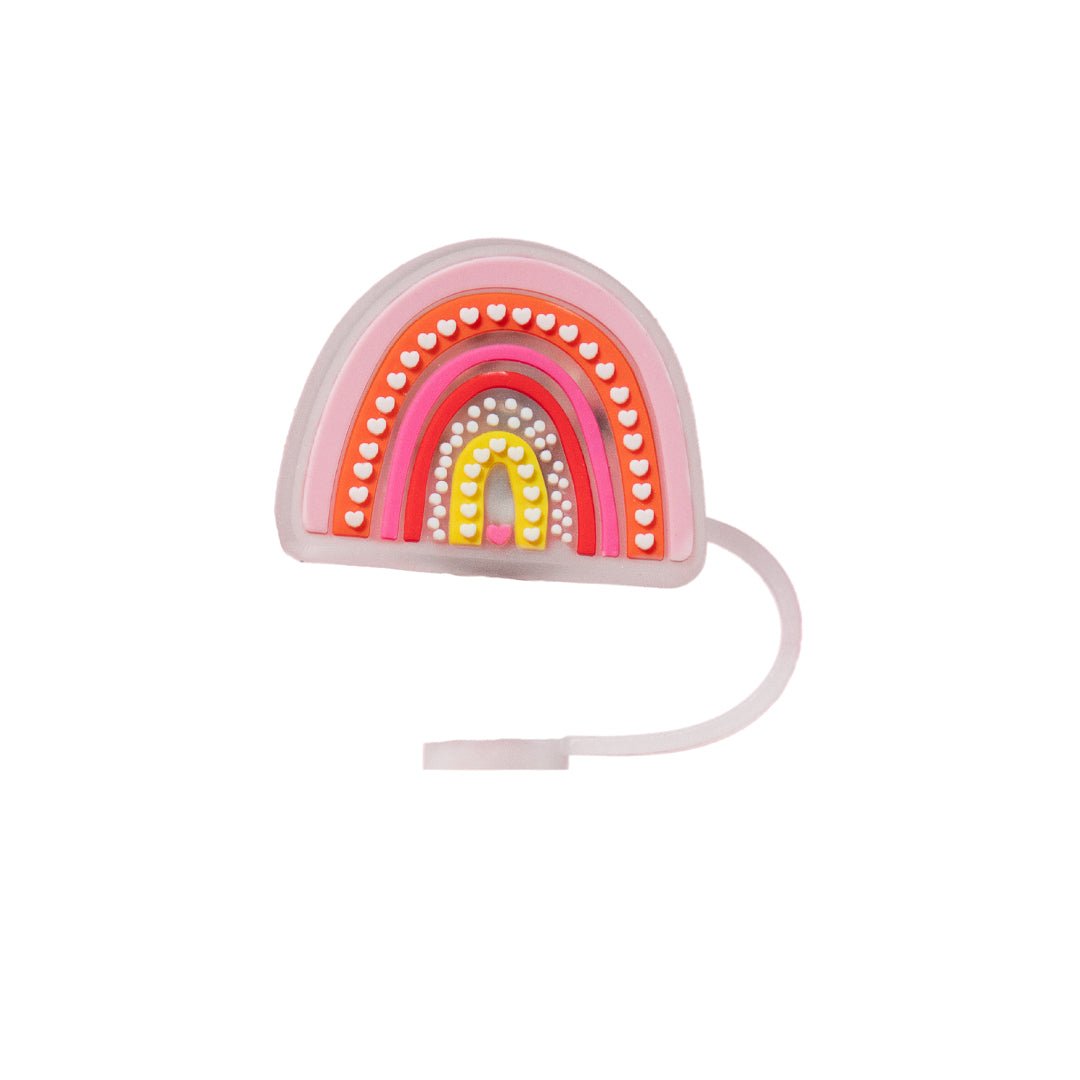 Rainbow Glow Straw Topper (Lighted) | | CharCharms Accessories