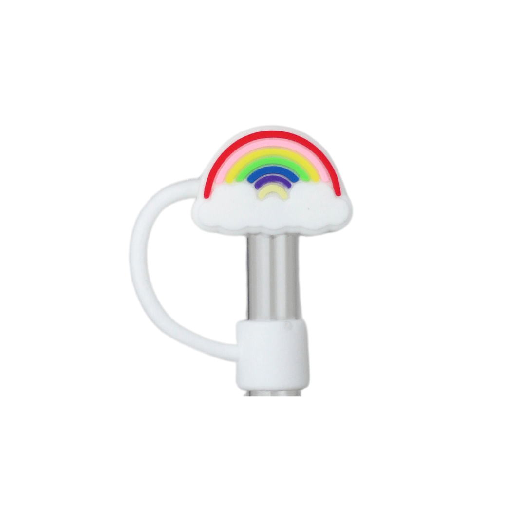 Rainbow Straw Topper | | CharCharms Accessories