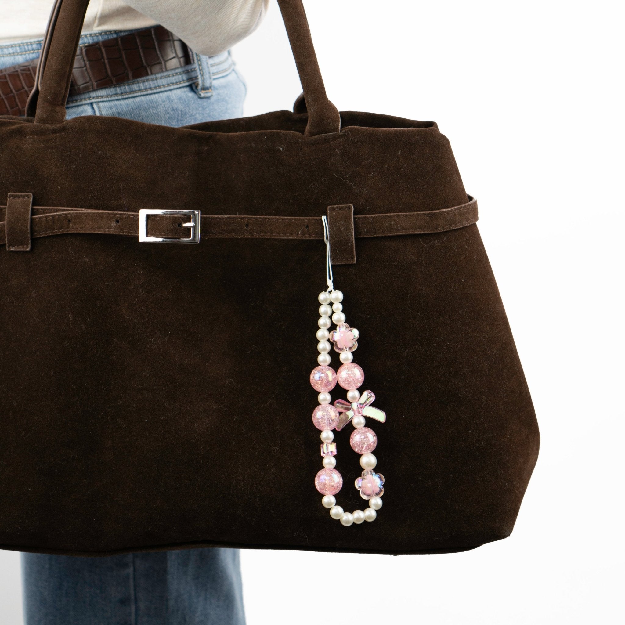 Rosy Luxe Bag Charm | | CharCharms Accessories
