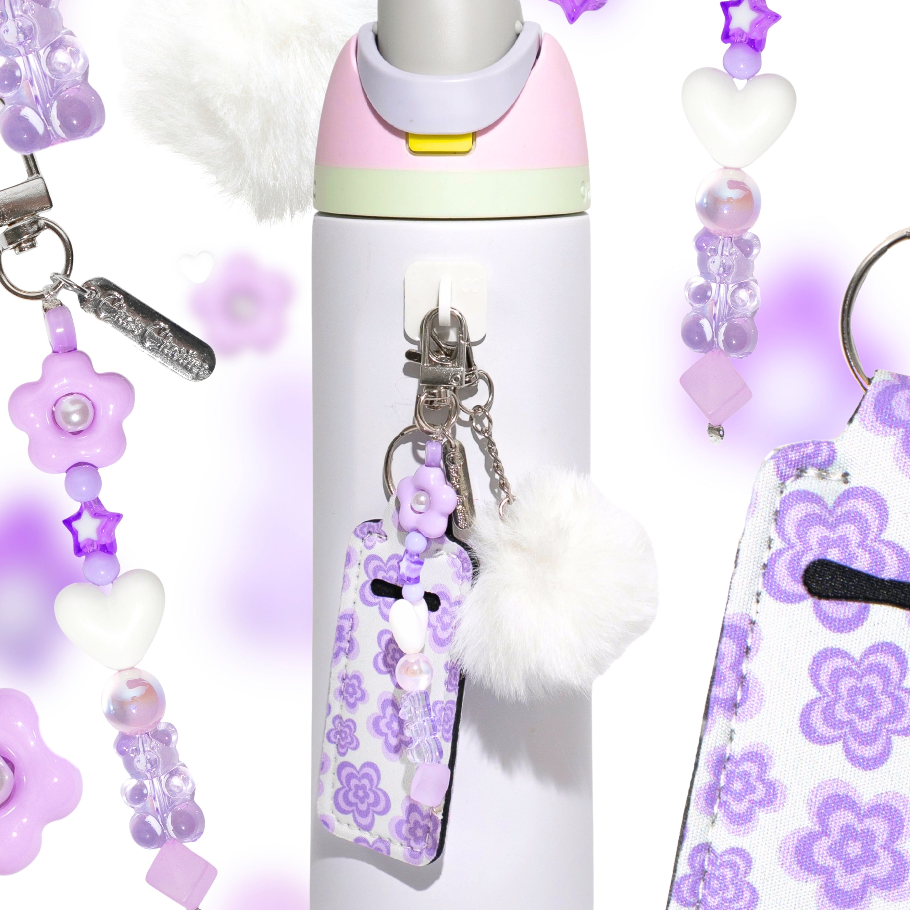 Purple Bloom Charm Bundle