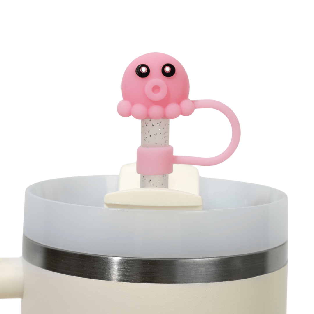 Sea Squad 4 - Pack Straw Toppers | | CharCharms Accessories