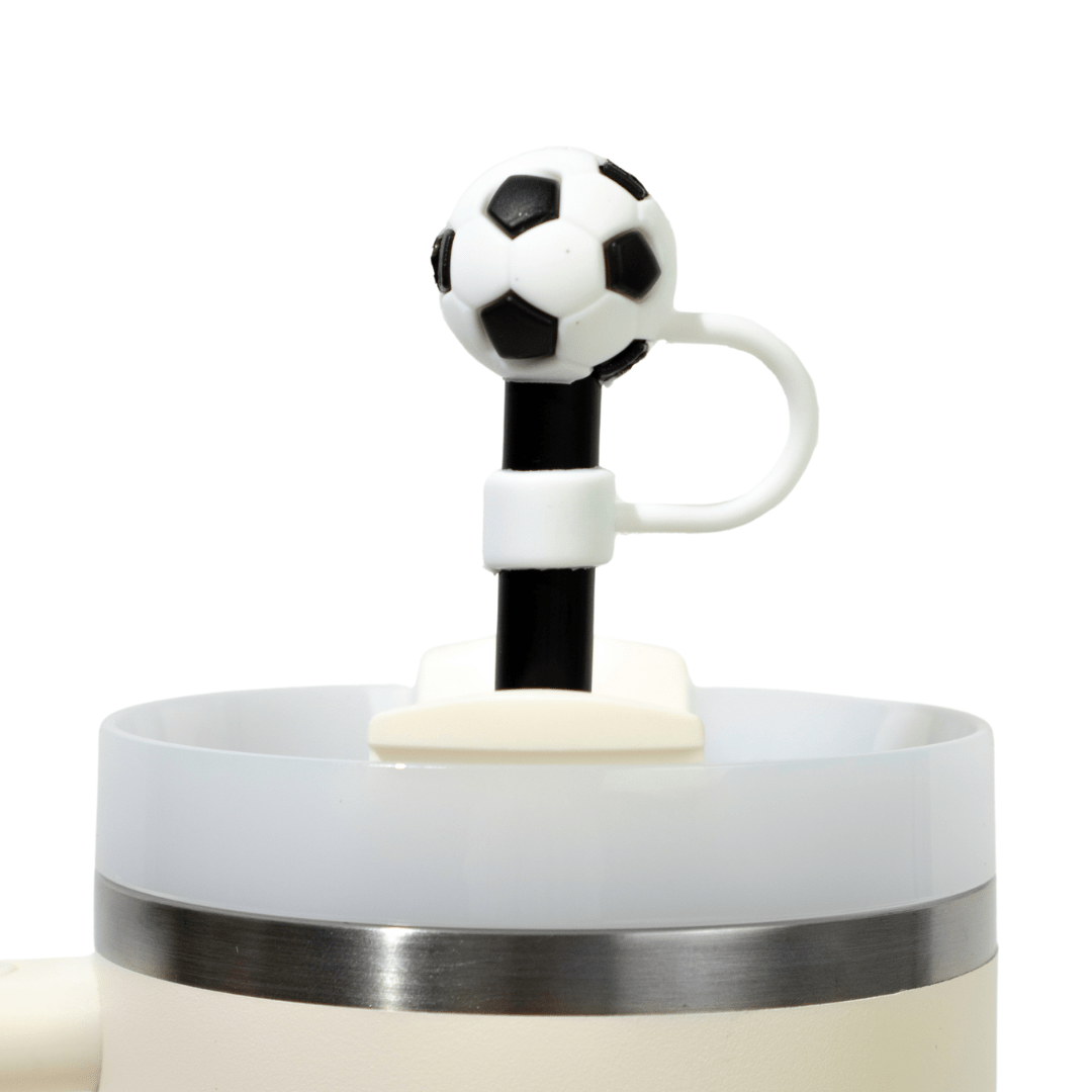 Sports 4 - Pack Straw Toppers | | CharCharms Accessories