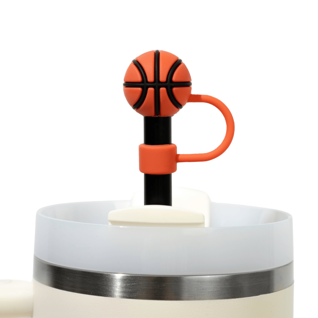 Sports 4 - Pack Straw Toppers | | CharCharms Accessories
