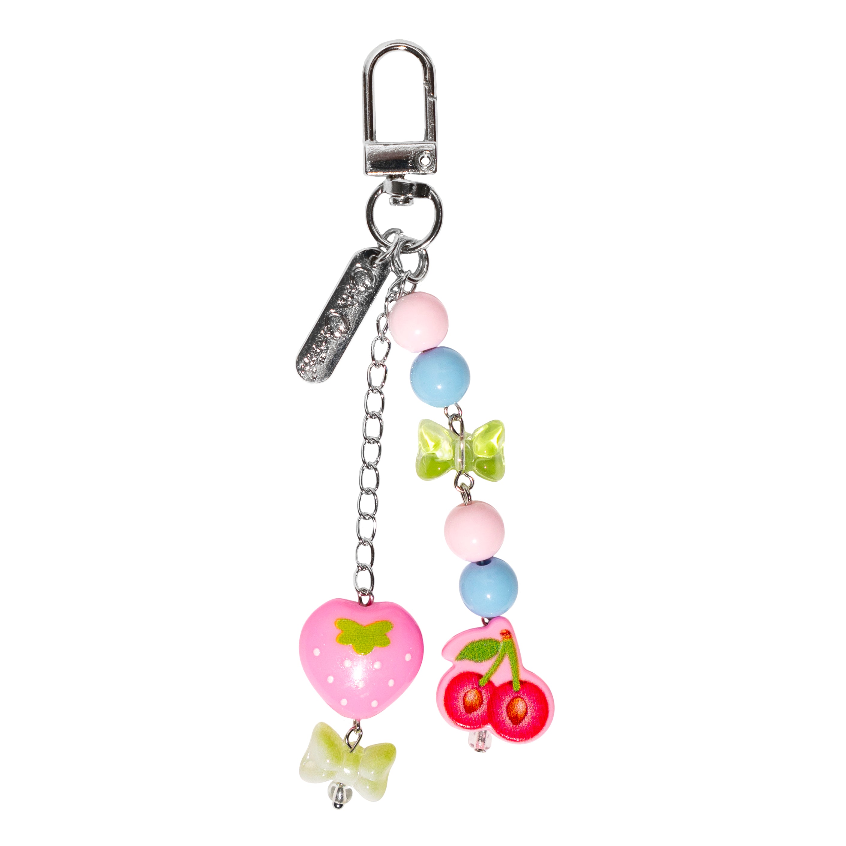 StrawCherry Shortcake Charm