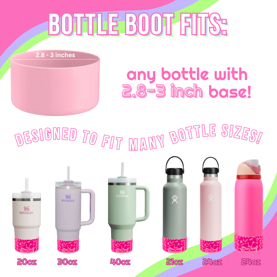 White Bottle Boot | | CharCharms Accessories