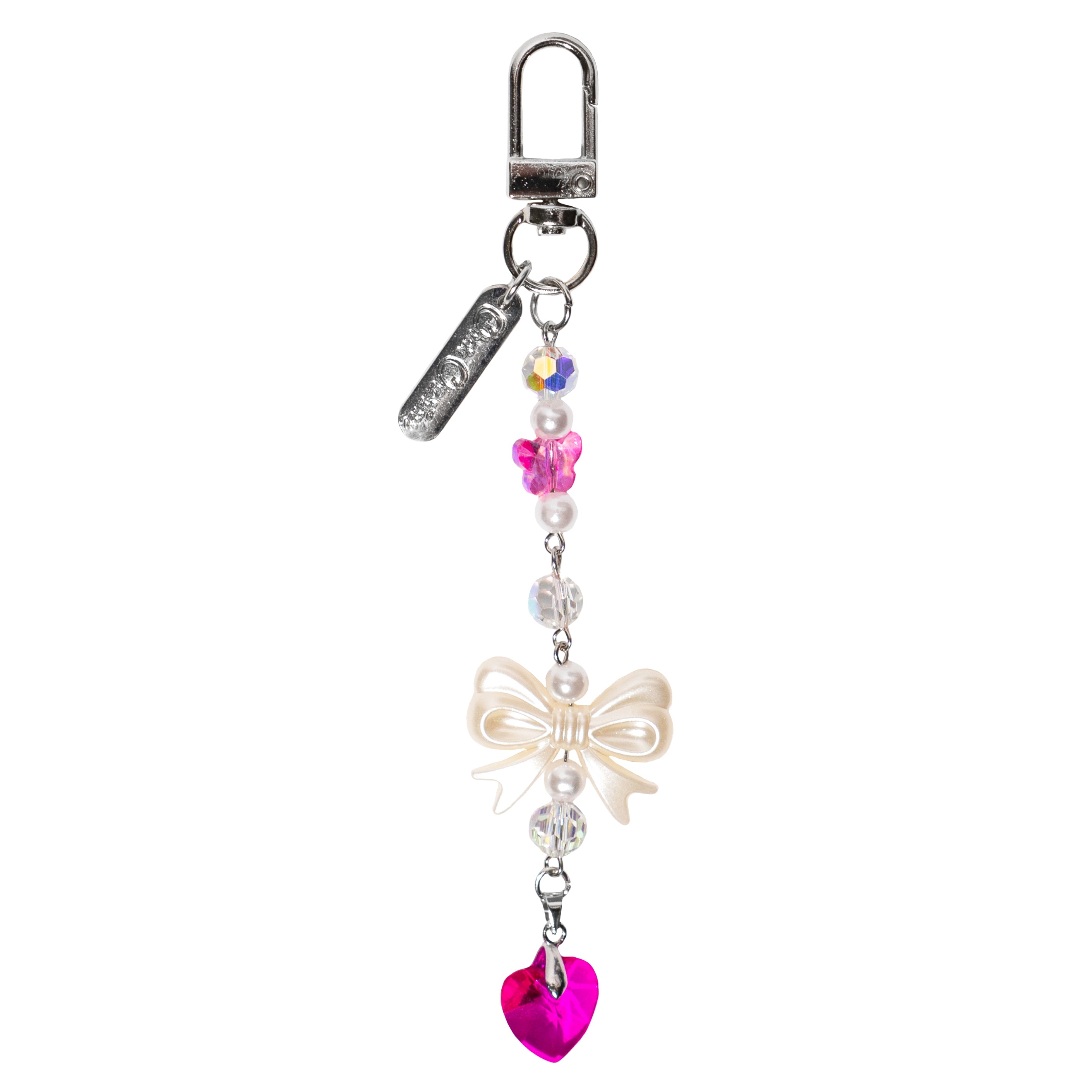 Heartful Bow Charm