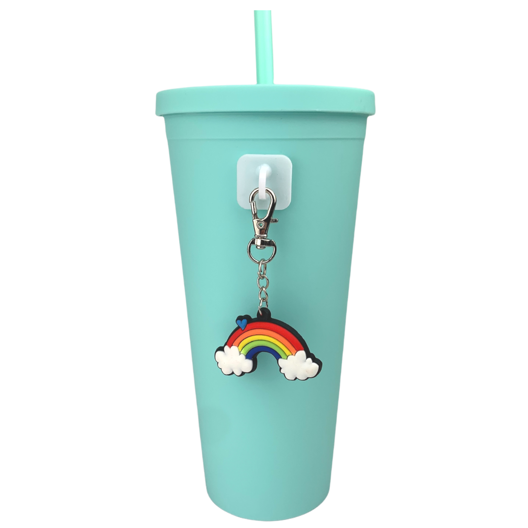 Rainbow Water Bottle Accessory Charm