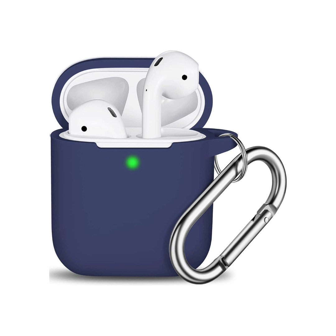 Airpod Case Navy Water Bottle Accessories