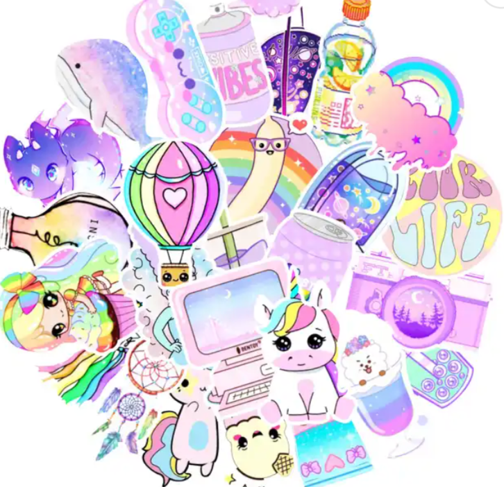 Lovely Stickers & Shoe Charms by friendlystore90 on
