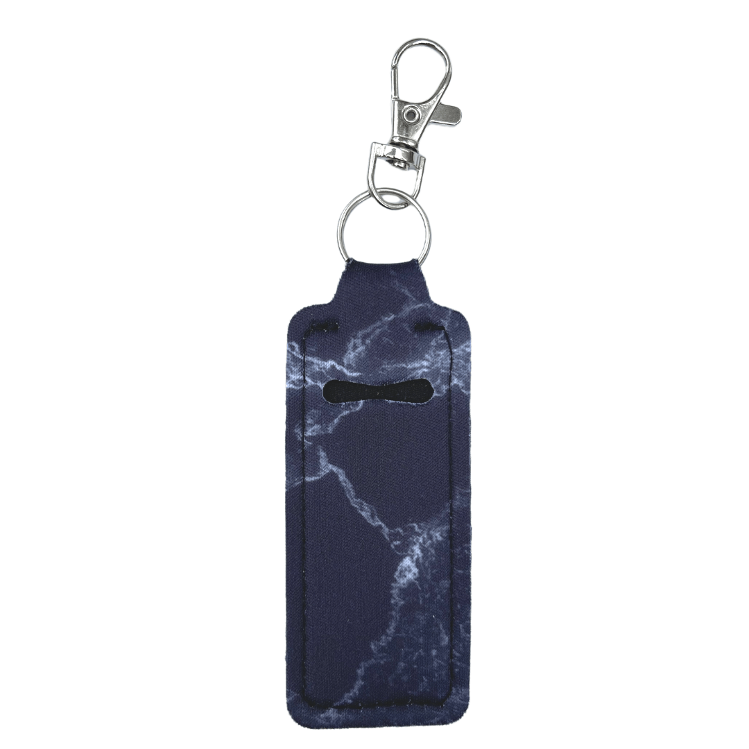 Black Marble Lip Gloss Holder | Chapstick Holder | CharCharms Accessories