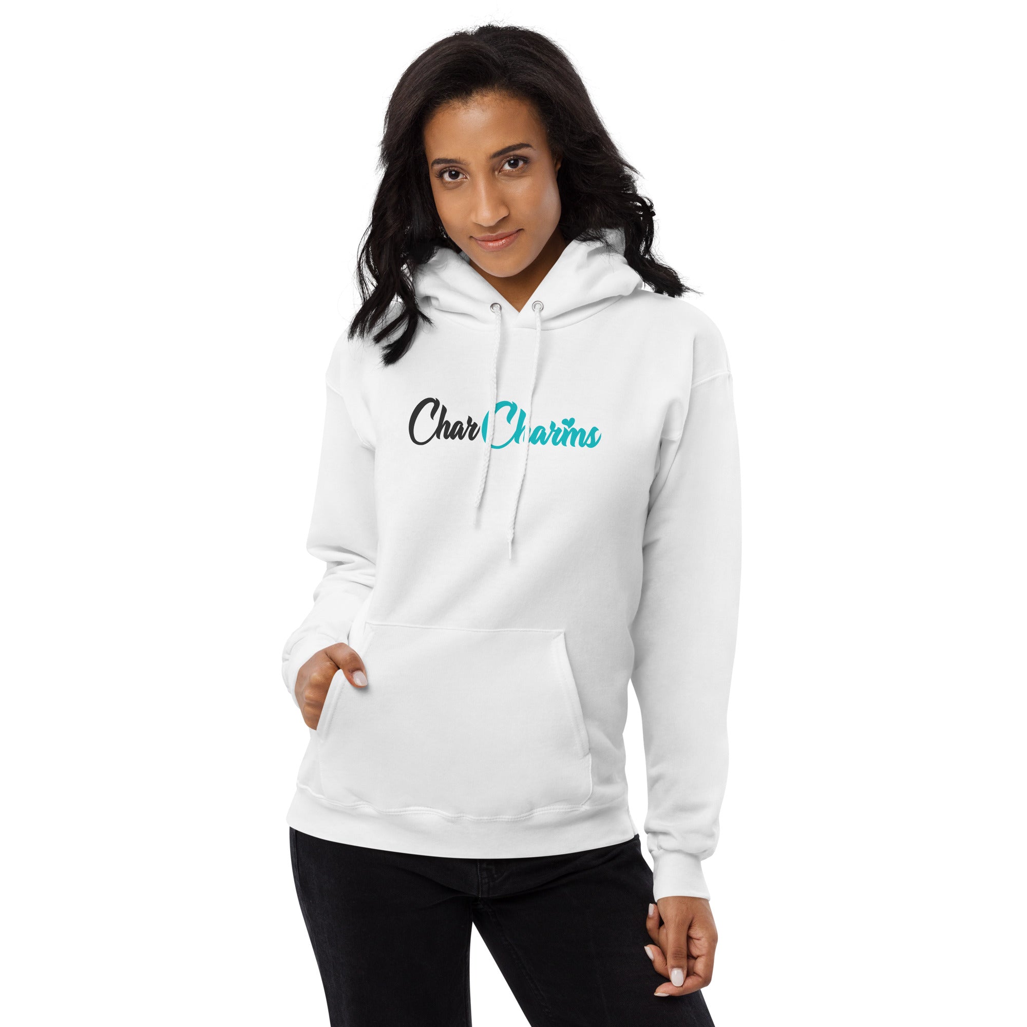 CharCharms Merchandise White Sweatshirt Hoodie