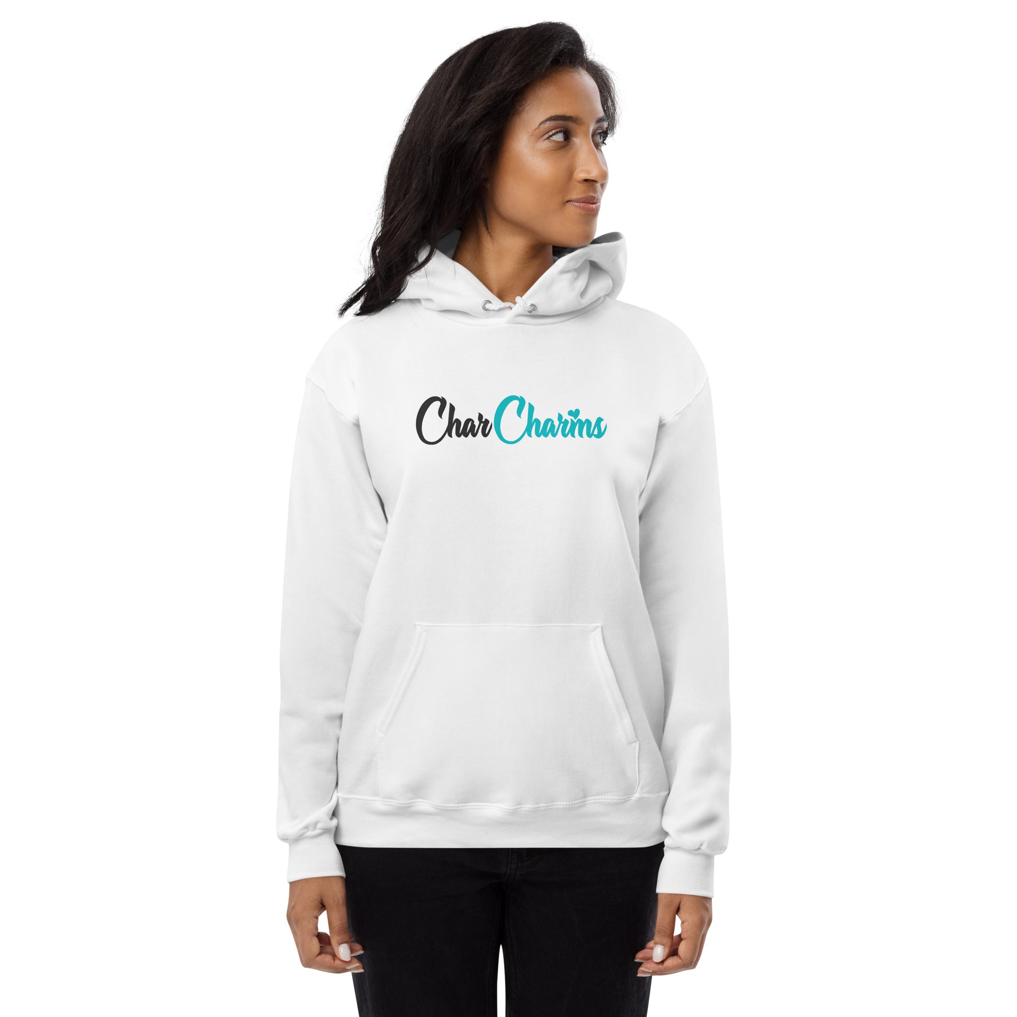 CharCharms Merchandise White Sweatshirt Hoodie