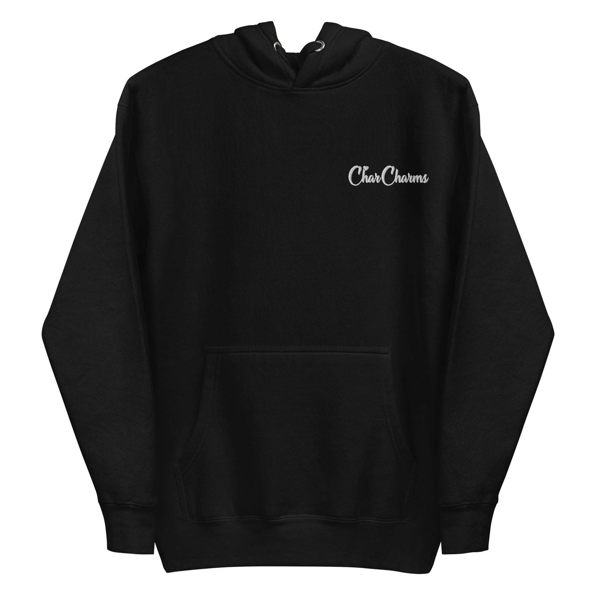 CharCharms Merchandise Black Sweatshirt Hoodie