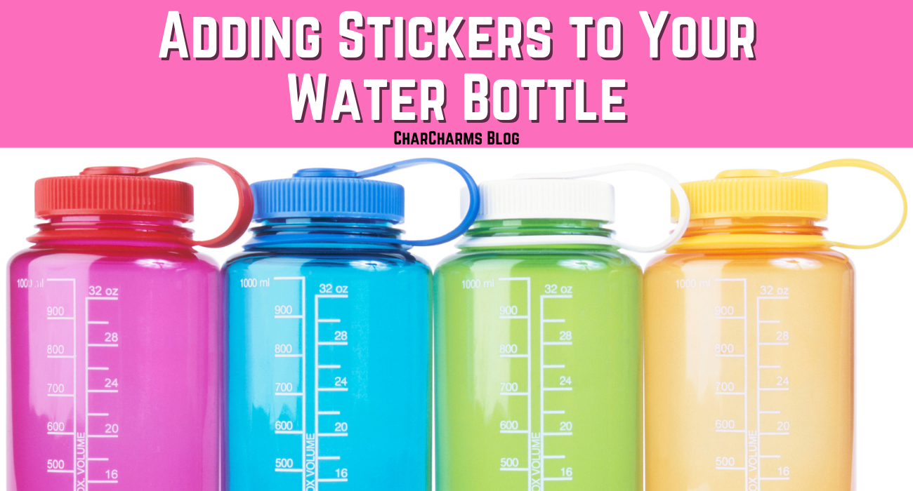 Adding Stickers to Your Water Bottle, reusable water bottles, water bottles, Hydroflask, Nalgene, stickers, sticker paper, Stanley, tumbler