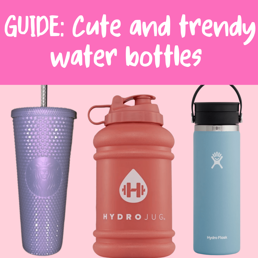 Guide to Cute and Trendy Water bottles - CharCharms