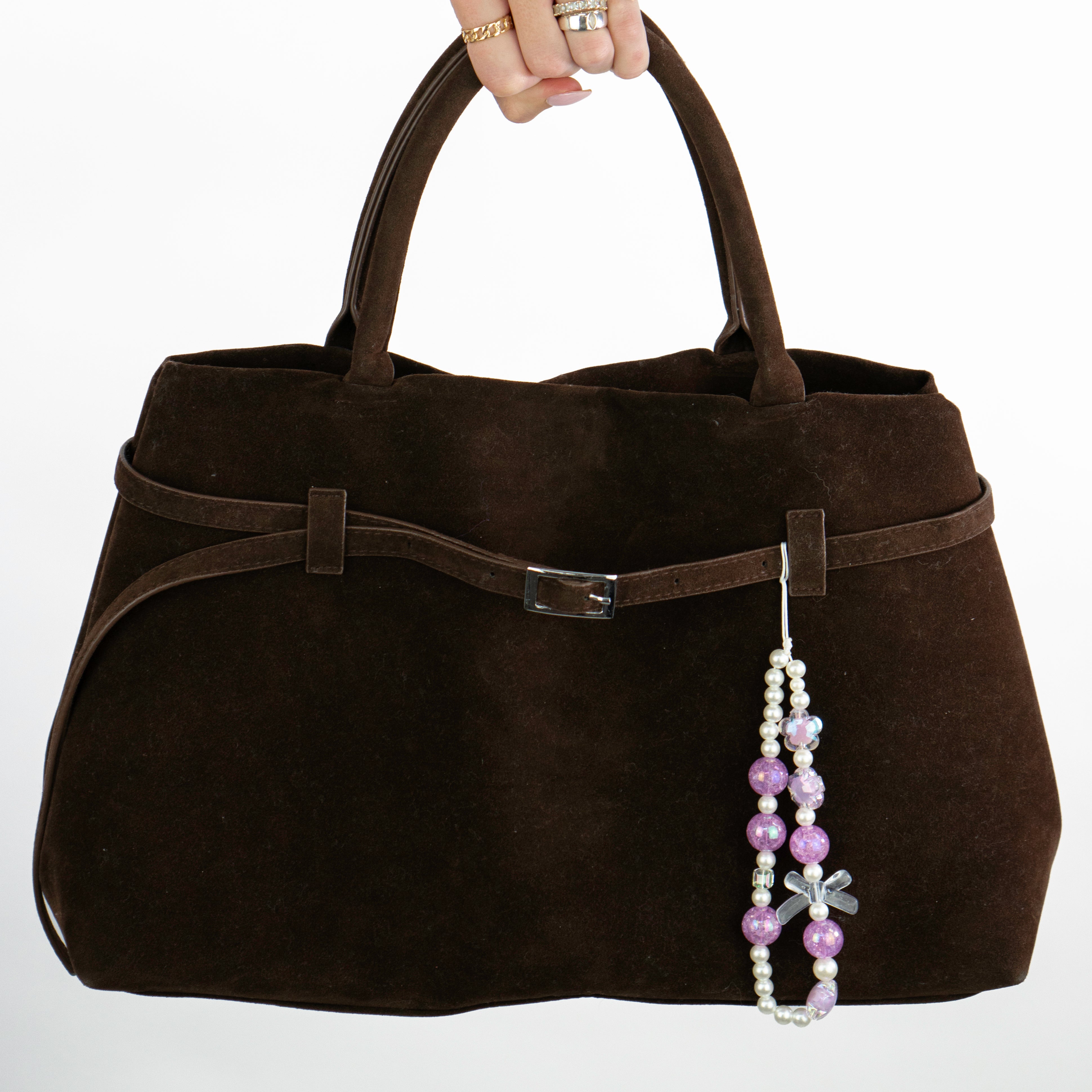 Lilac Luxe Bag Charm