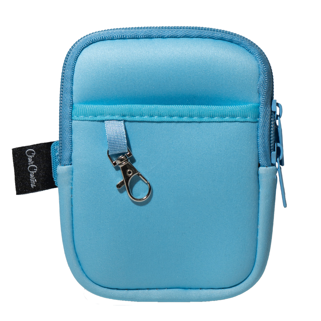 Light Blue Bottle Pouch