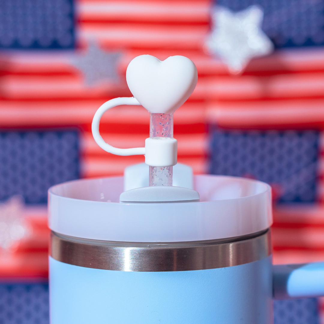Liberty & Love Straw Topper 4-Pack