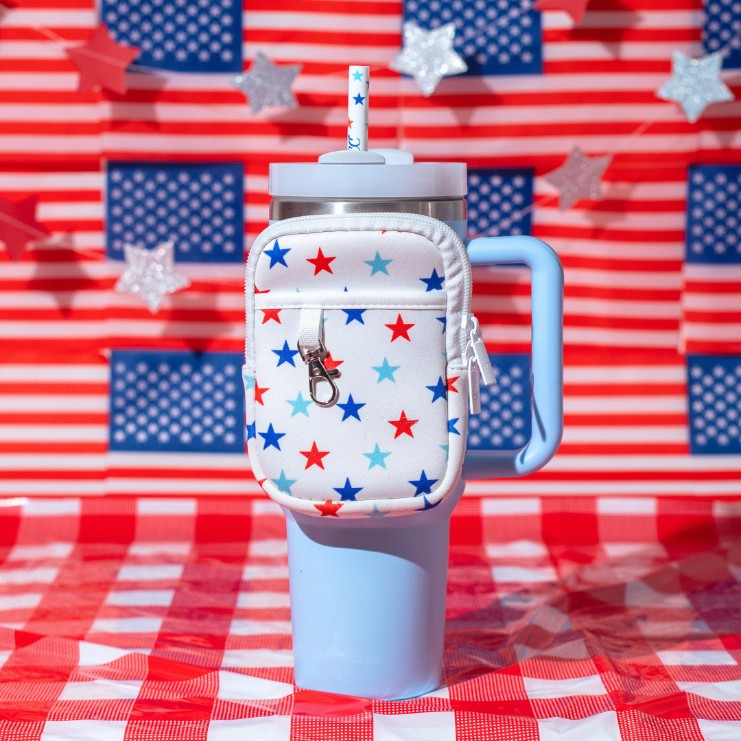 Star-Spangled Bottle Pouch