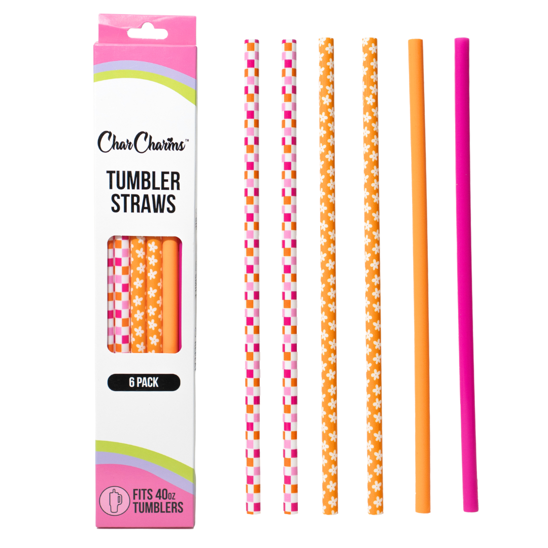 Funky Collection 40oz Tumbler Straws