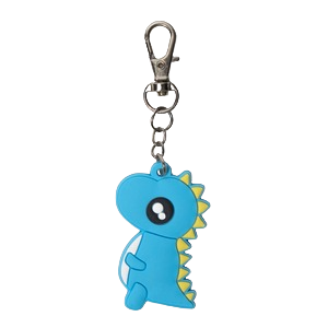 Blue Dino Charm