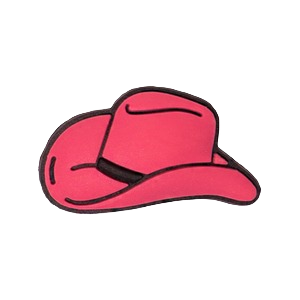 Pink Cowgirl Hat StickyBit