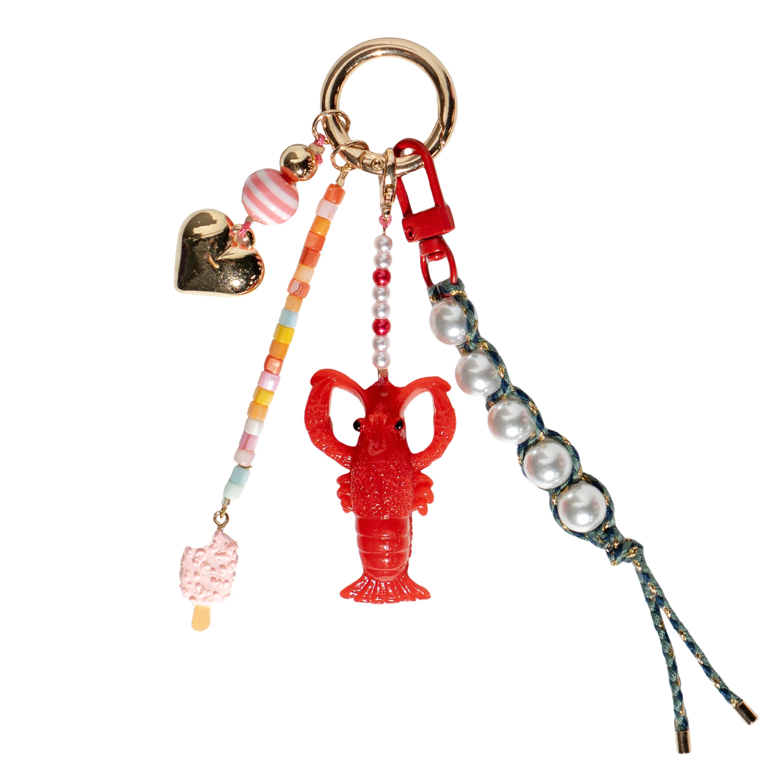 Pastel Sea Bag Charm