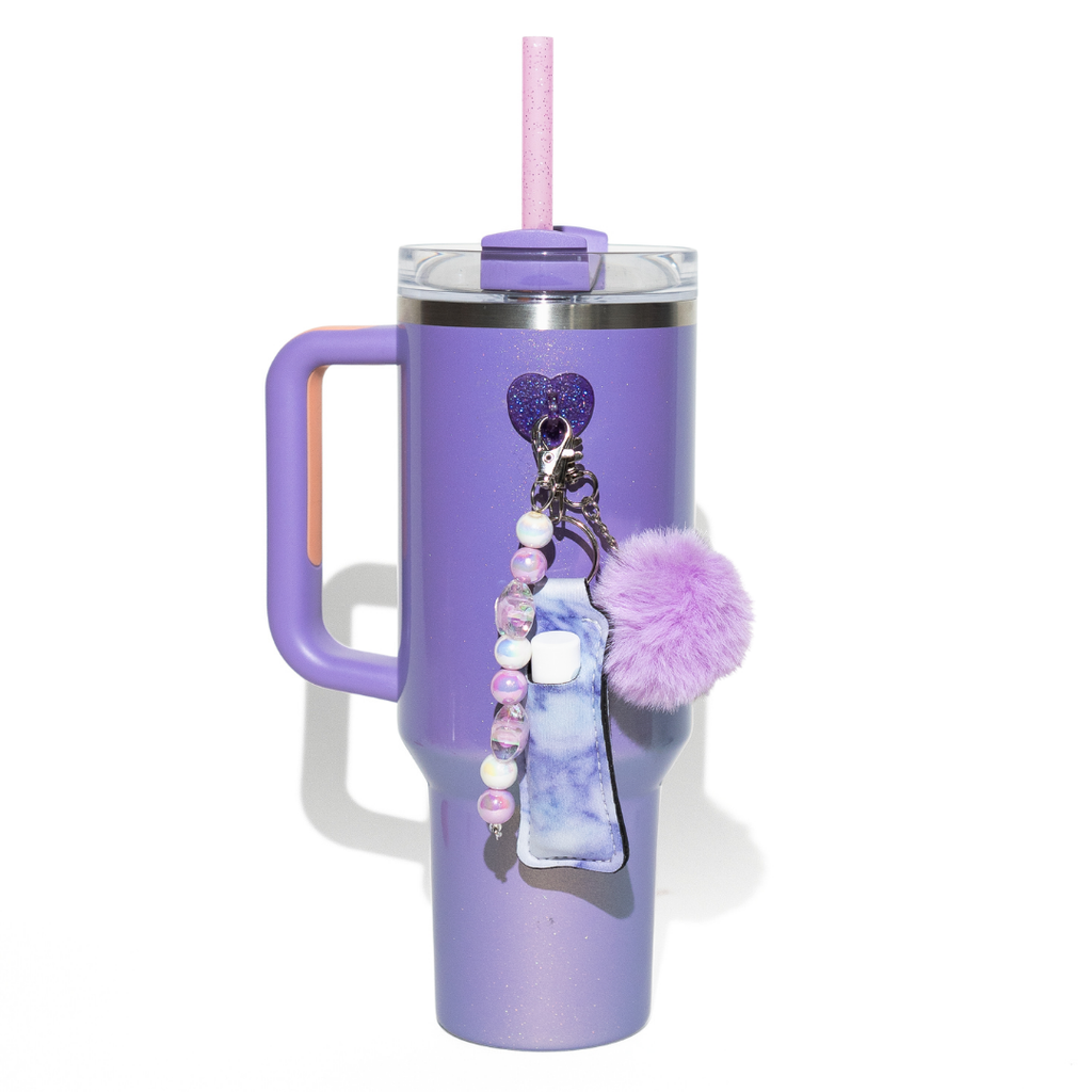Violet Starburst Bundle | Water Bottle Charm Set
