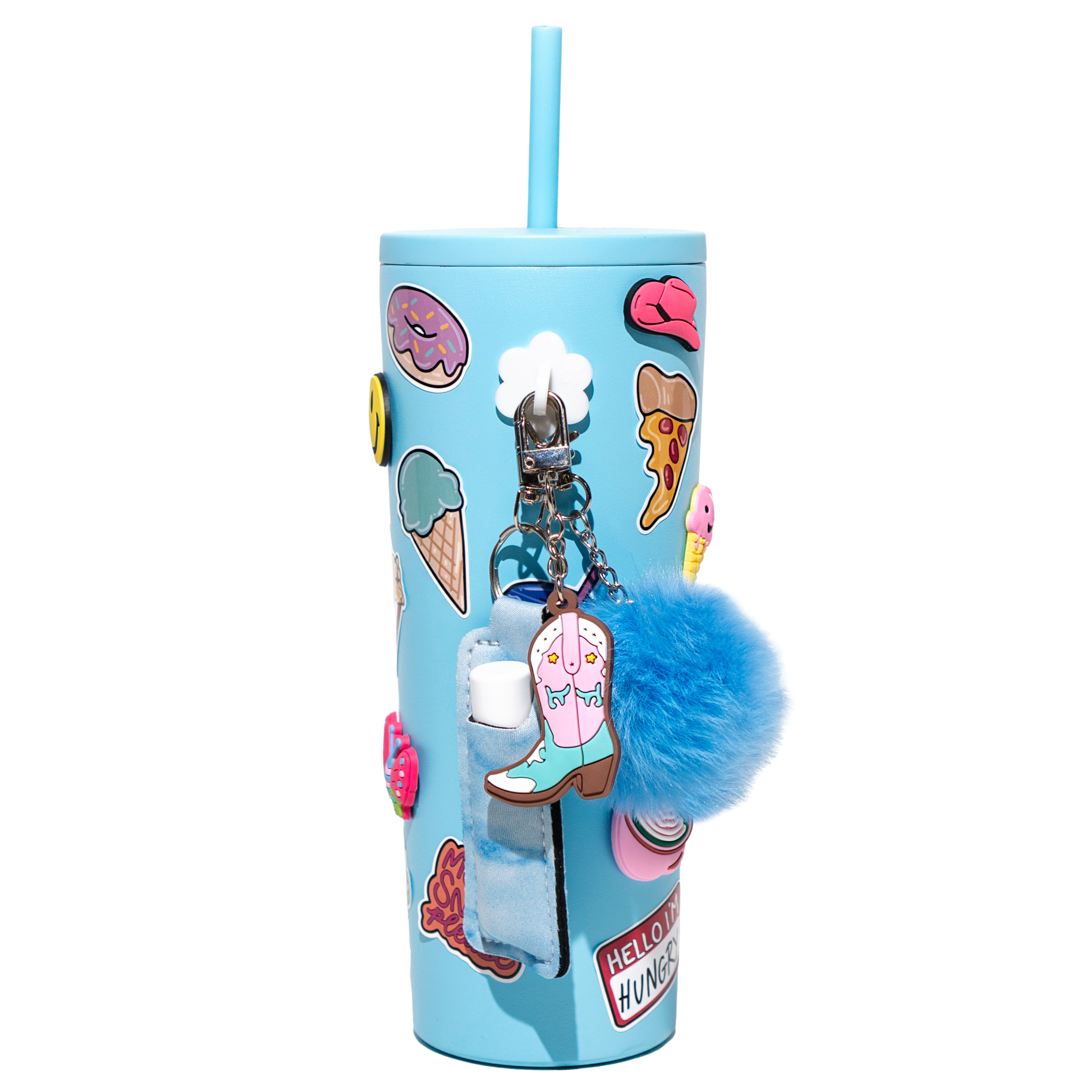 Sweet Charms + Sky Blue 24oz Tumbler Bundle