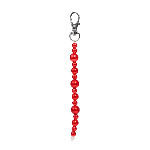 Red Holiday Beads Charm