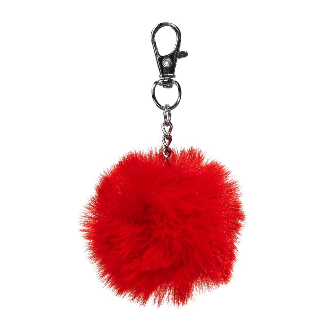 Red Pom-Pom Charm