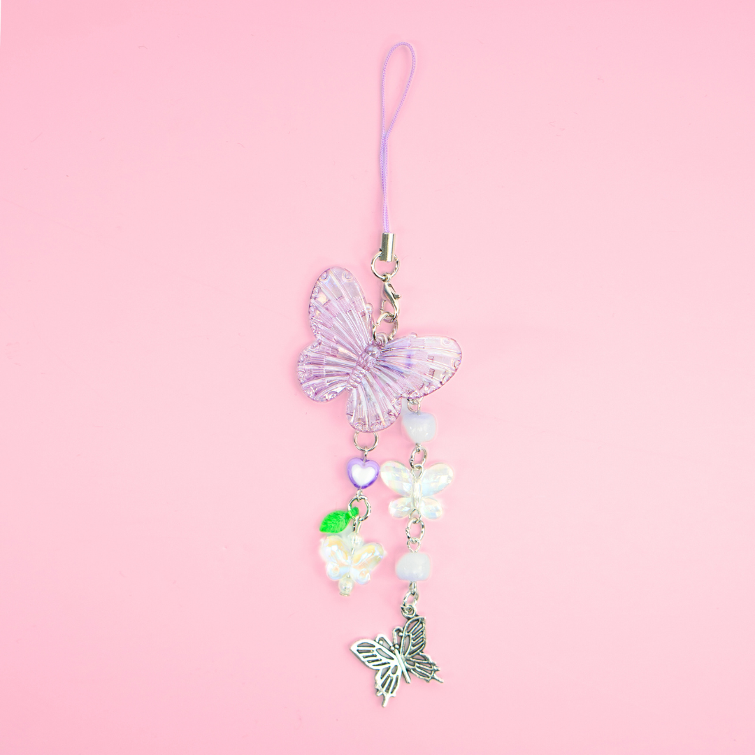 Lavender Flutter Charm