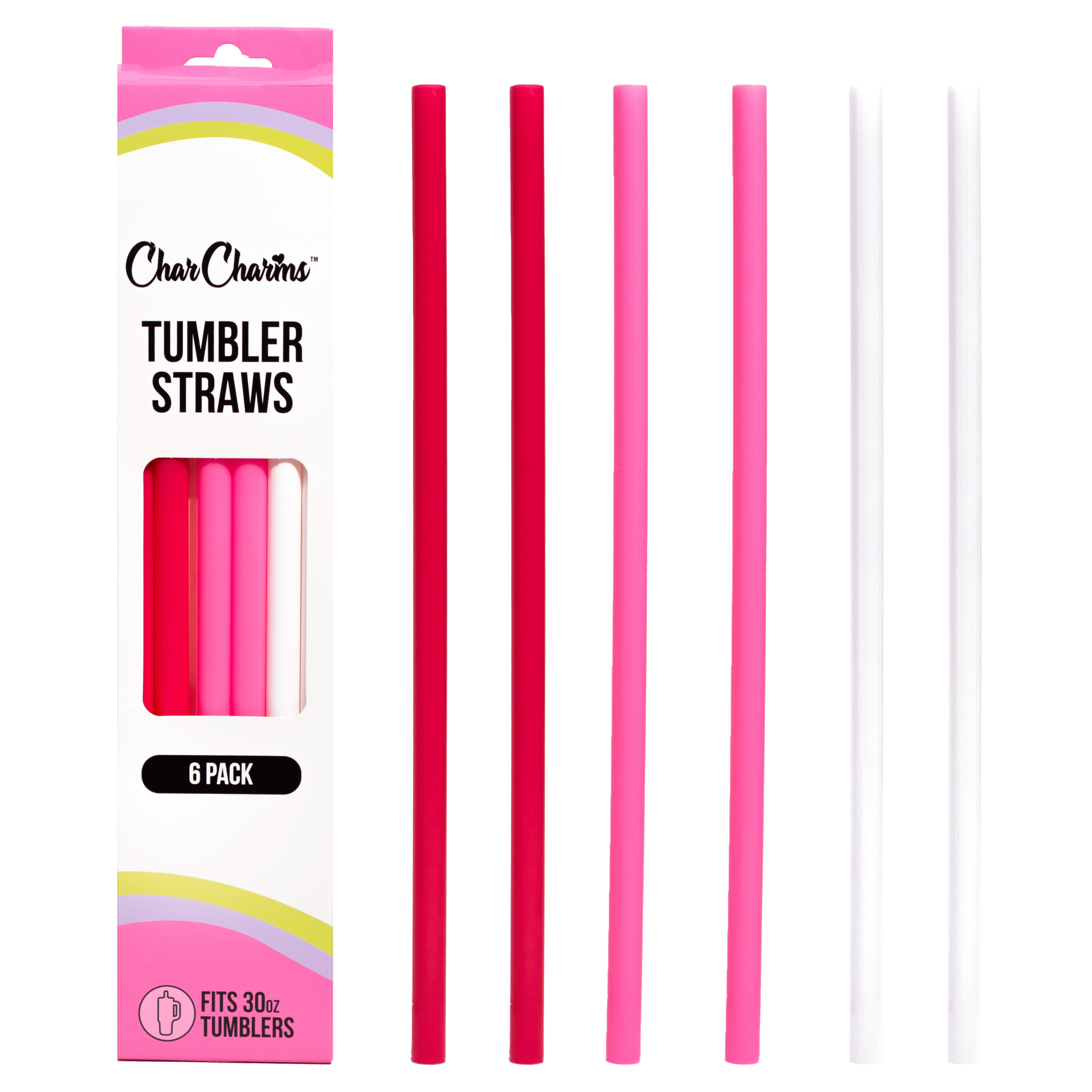 30oz Galentine's Straws
