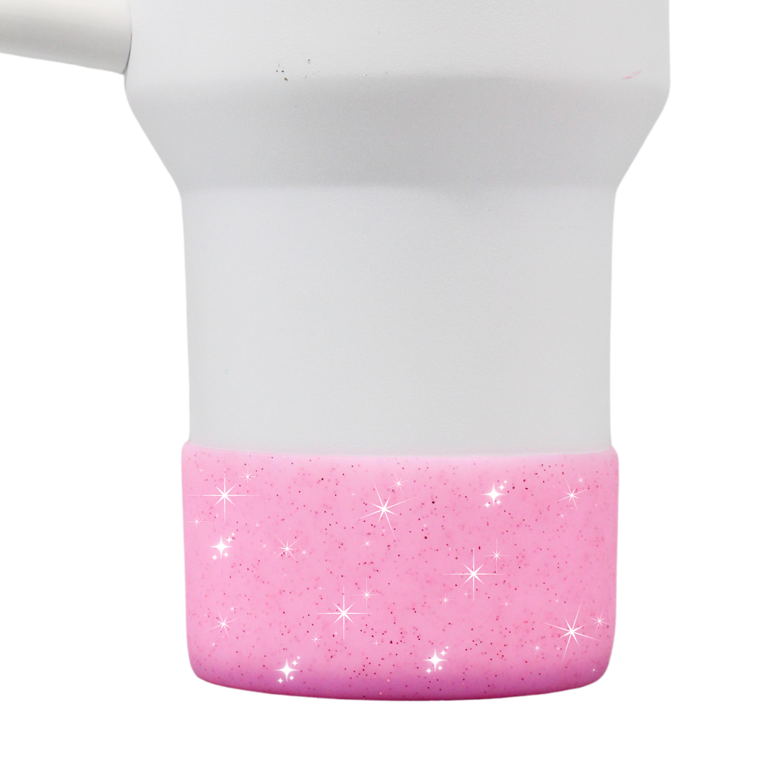 Pink Glitter Bottle Boot