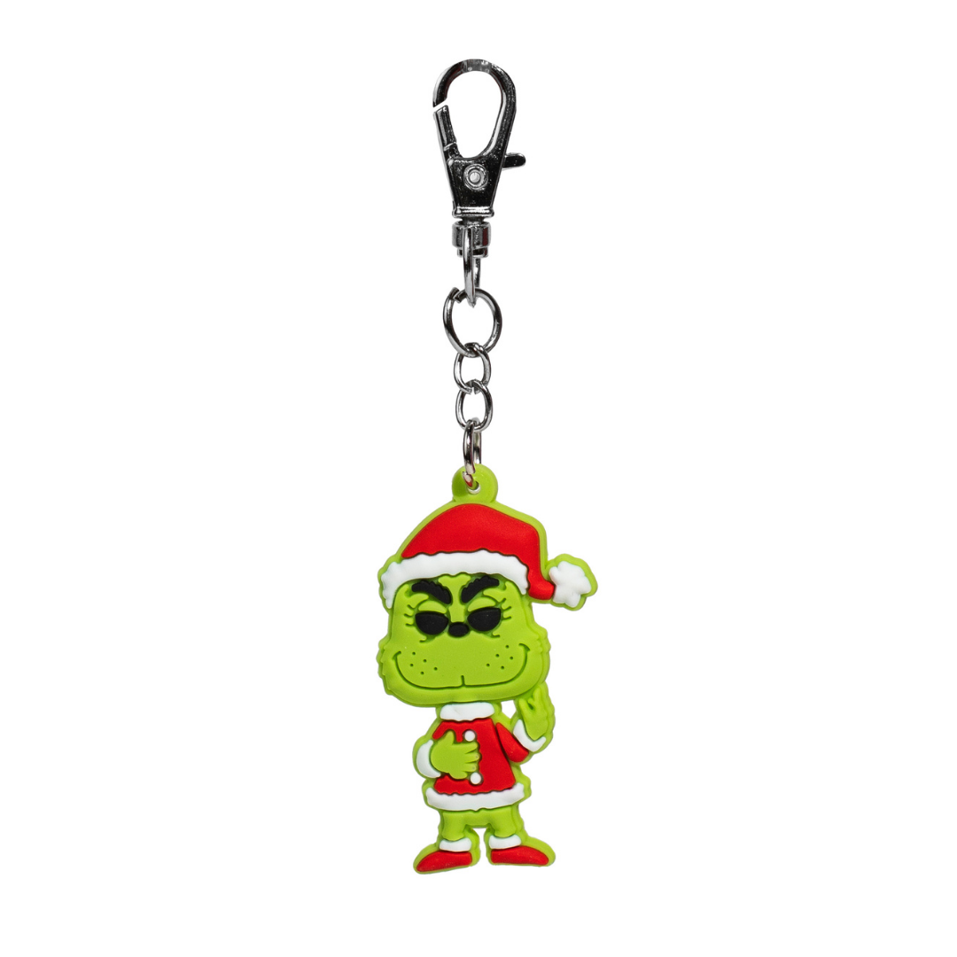 Christmas Grouch Rubber Charm