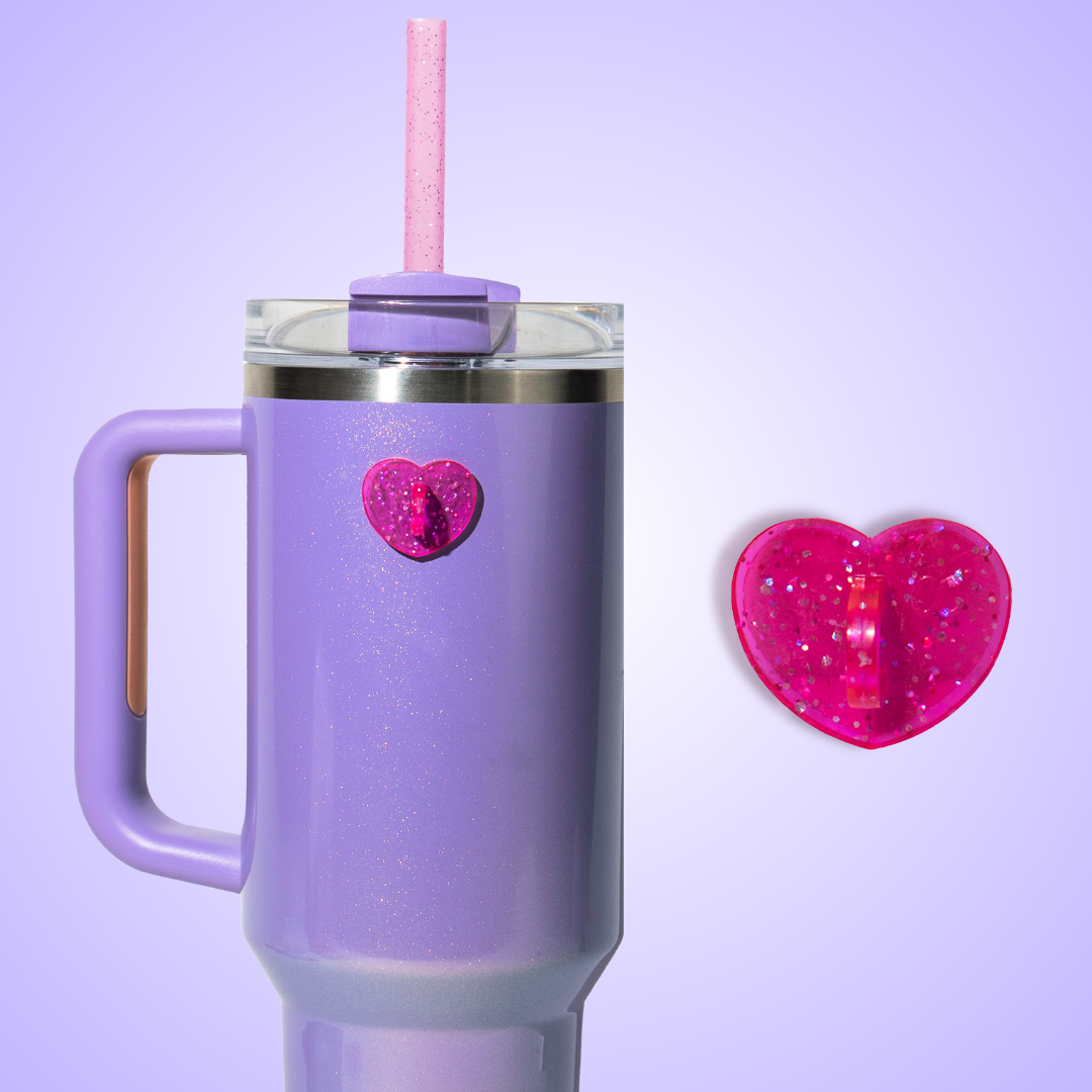 Sparkle Heart Bottle Hook Trio | 3 pack