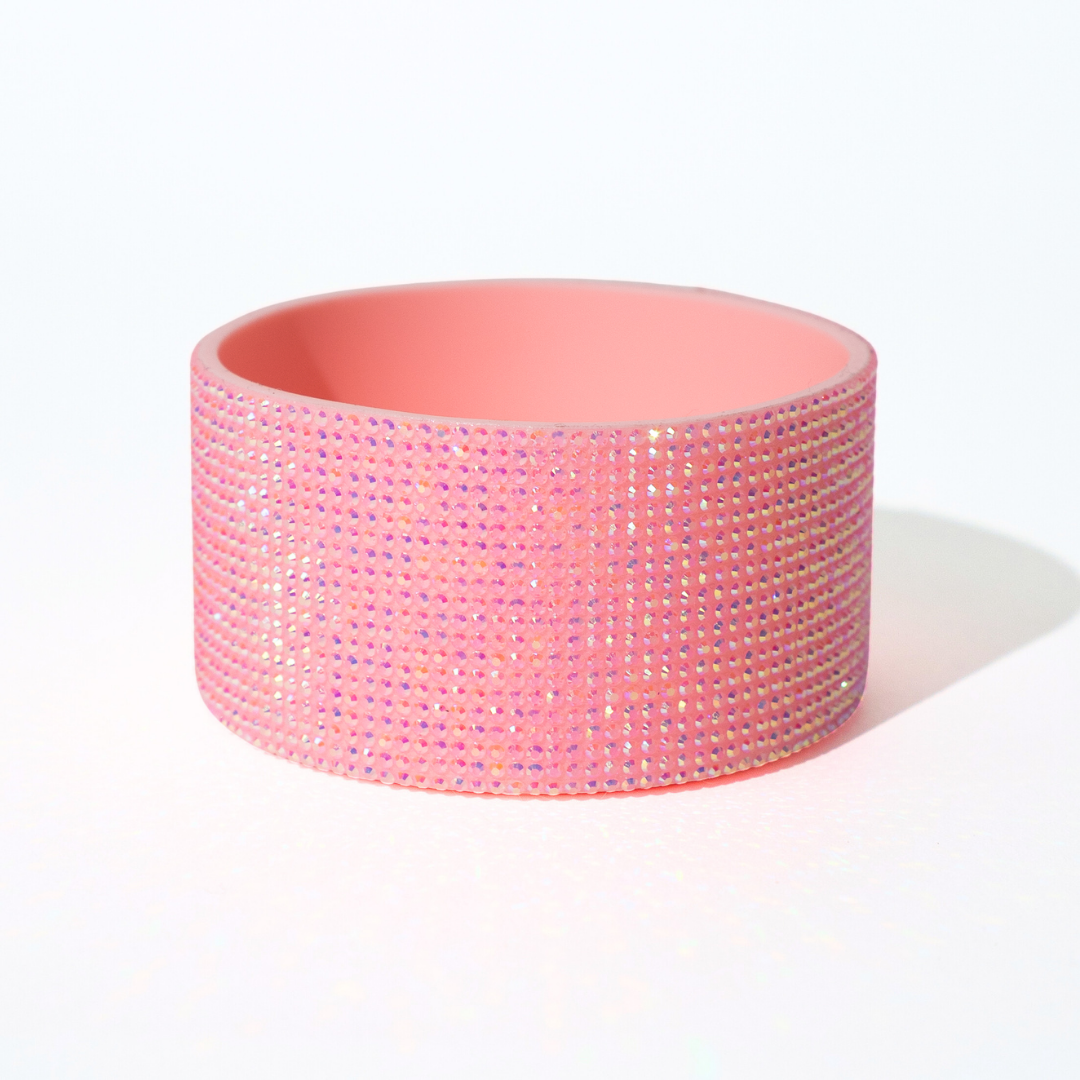 Champagne Pink Bling Bottle Boot