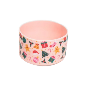 Pink Christmas Bottle Boot