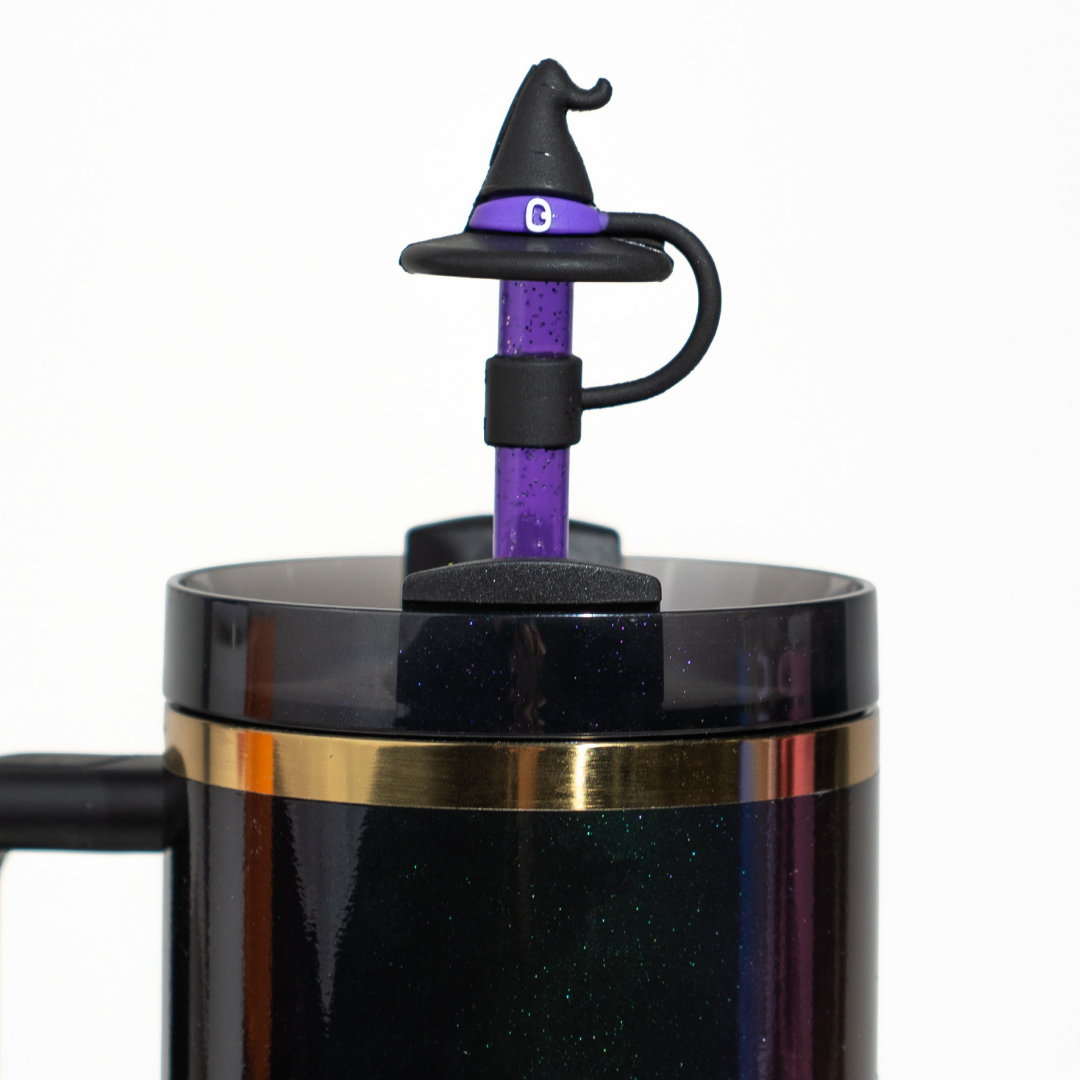 Witch Hat Straw Topper