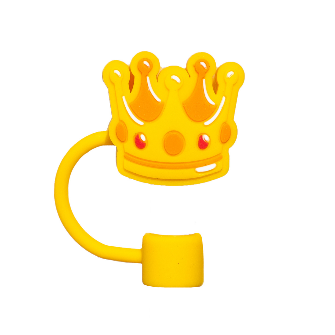Gold Crown Straw Topper