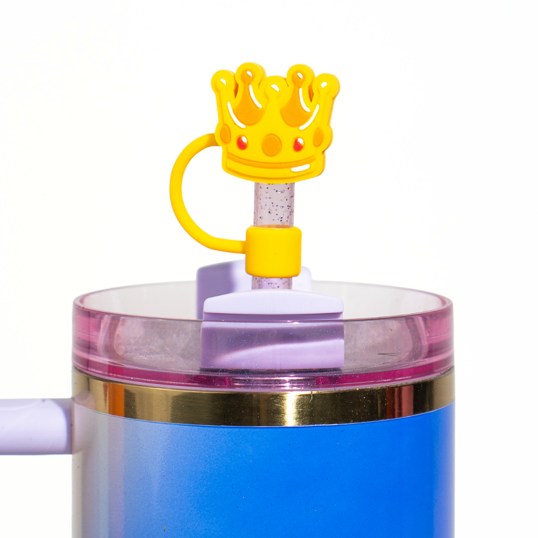 Gold Crown Straw Topper