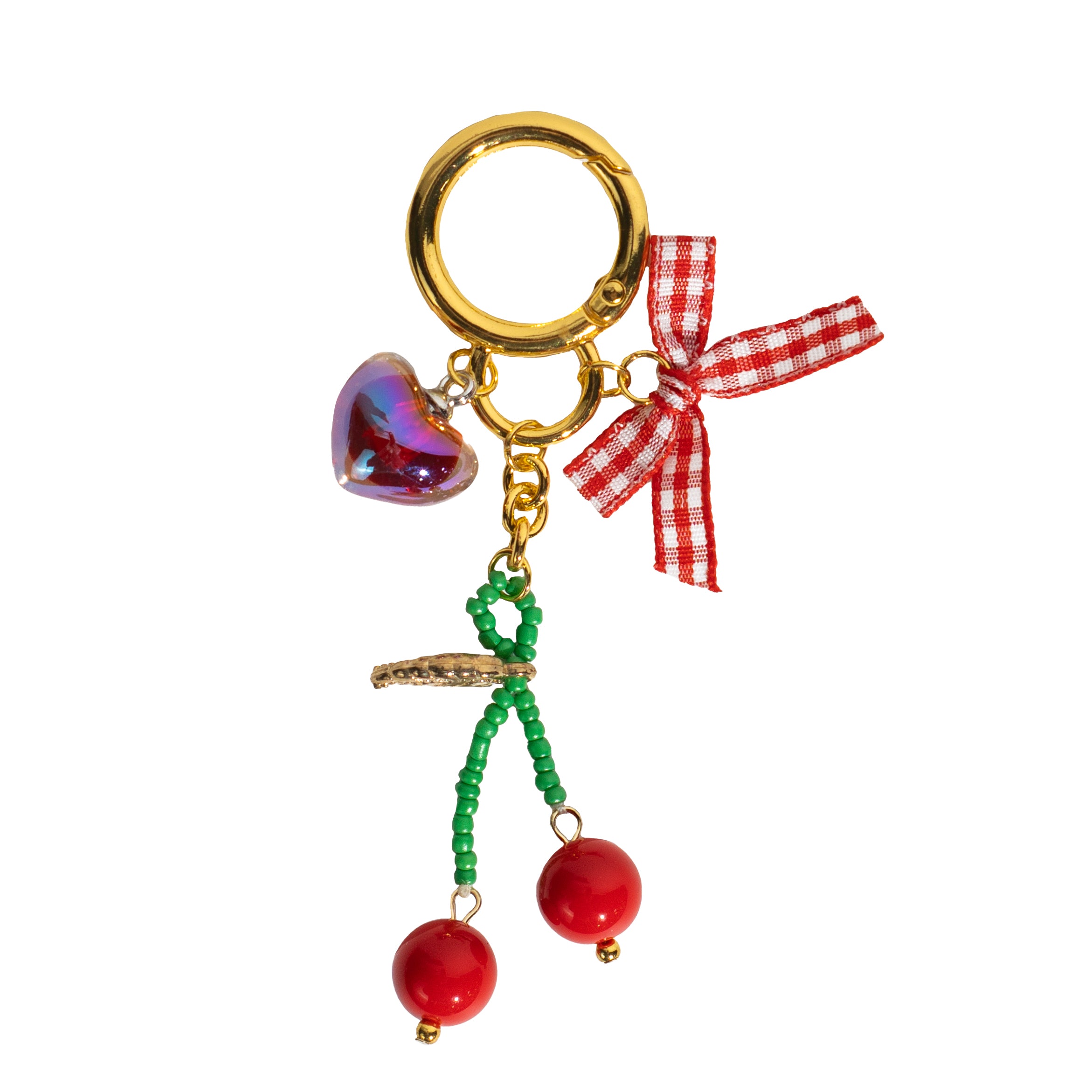 Cherry Picnic Bag Charm
