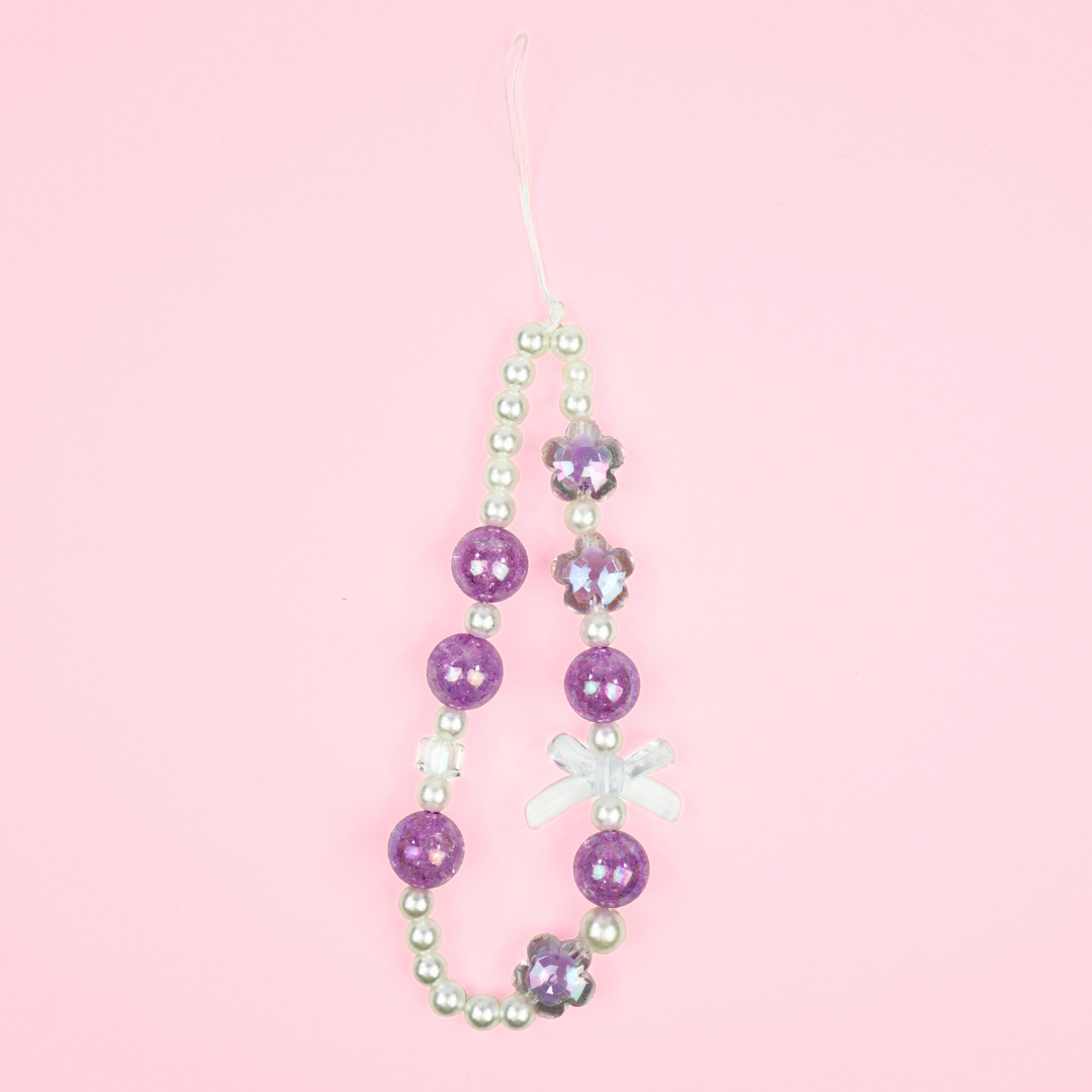 Lilac Luxe Bag Charm