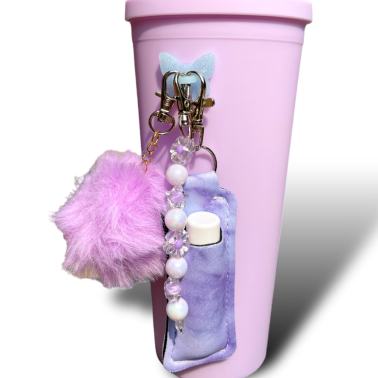 CharCharms Water Bottle Accessories - Whimsical Butterfly Bottle