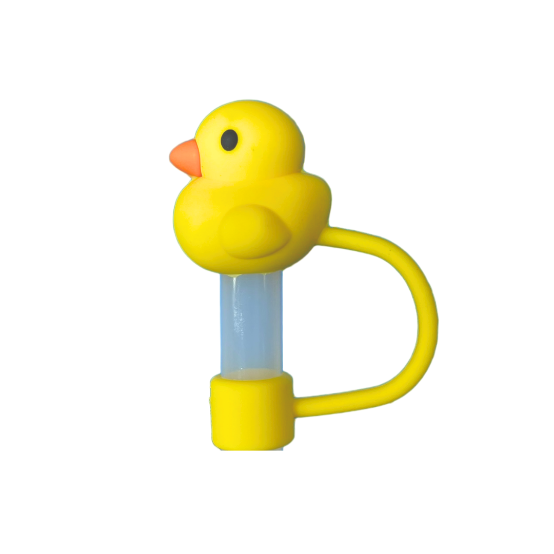 CharCharms Duck Straw Topper