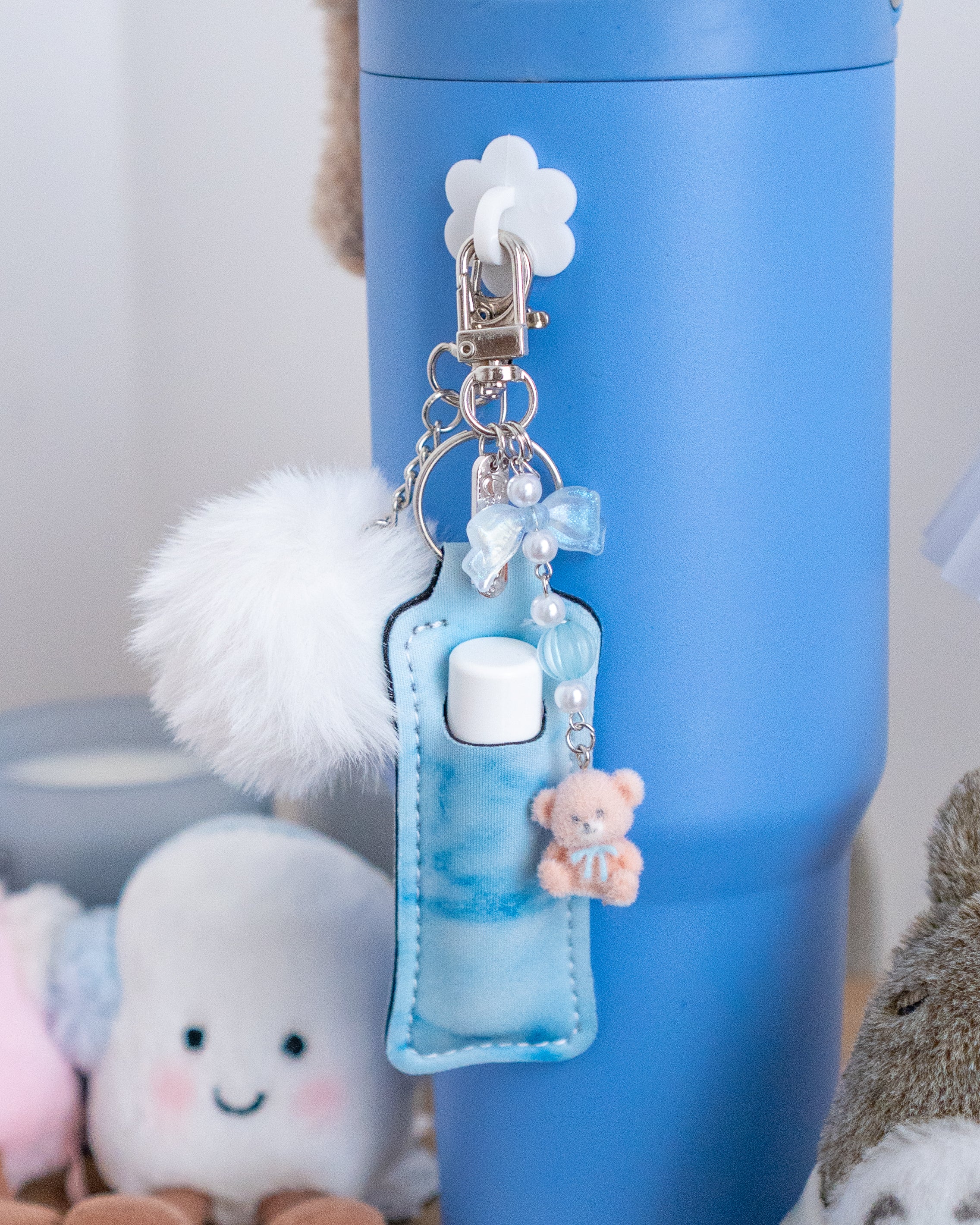Blue Teddy Charm Bundle