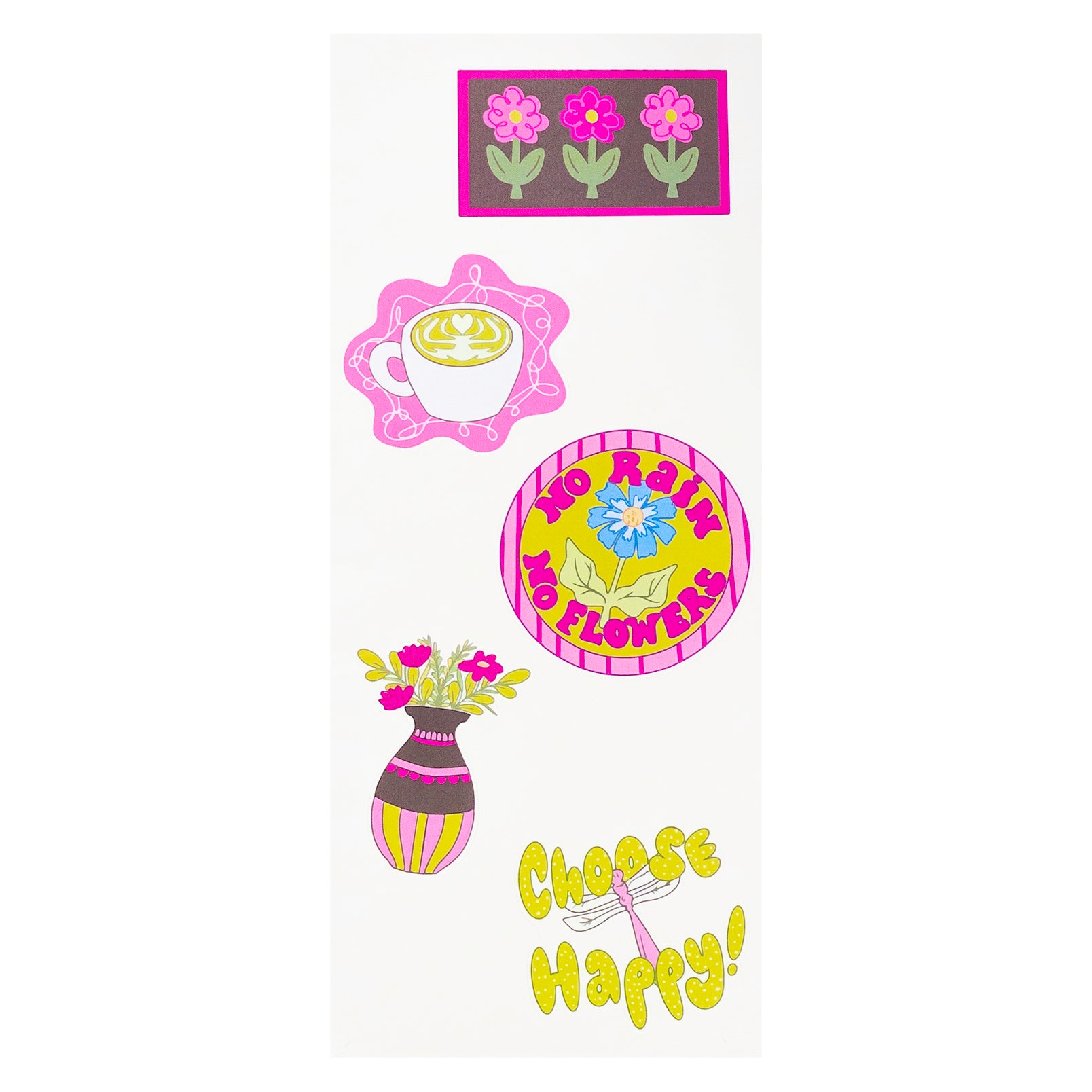 Floral Days Stickers